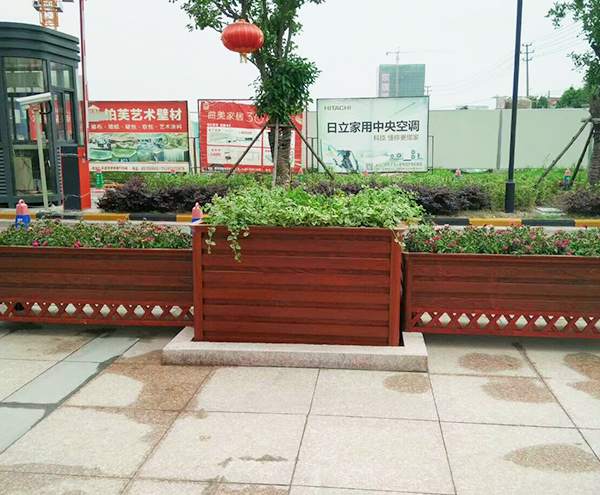 PVC景观花箱